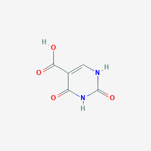 molecular formula C5H4N2O4 B016233 2,4-Dihydroxypyrimidine-5-carboxylic acid CAS No. 23945-44-0