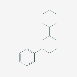 molecular formula C18H26 B1623320 3-Phenylbicyclohexyl CAS No. 33460-02-5