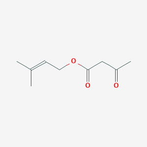 3-Methylbut-2-EN-1-YL 3-oxobutanoate