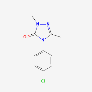 4-(4-Chlorophenyl)-1,3-dimethyl-1H-1,2,4-triazol-5(4H)-one