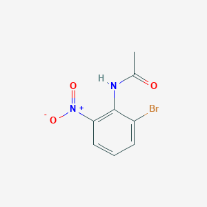 N-(2-bromo-6-nitrophenyl)acetamide