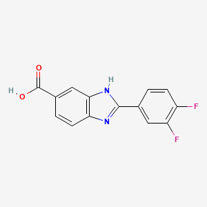 2-(3,4-Difluorophenyl)-1h-benzimidazole-5-carboxylic acid