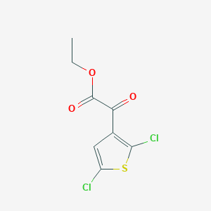 Ethyl 2-(2,5-dichlorothiophen-3-yl)-2-oxoacetate
