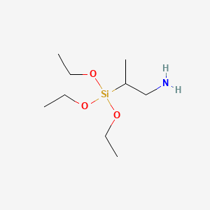 molecular formula C9H23NO3Si B1623351 2-(Triethoxysilyl)propylamine CAS No. 36957-84-3