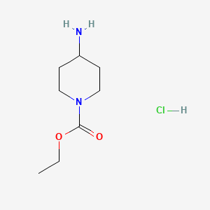 molecular formula C8H17ClN2O2 B1623354 Ethyl 4-aminopiperidine-1-carboxylate monohydrochloride CAS No. 53786-43-9