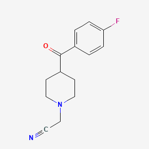 4-(4-Fluorobenzoyl)piperidine-1-acetonitrile