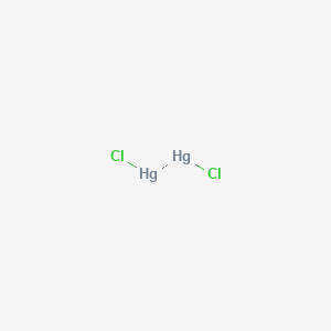 molecular formula Cl2Hg2<br>Hg2Cl2 B162337 Calomel CAS No. 10112-91-1