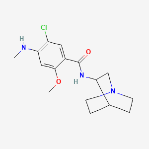 molecular formula C16H22ClN3O2 B1623388 Mezacopride CAS No. 89613-77-4