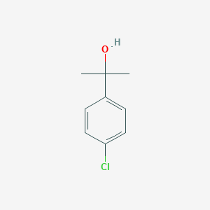 molecular formula C9H11ClO B162340 2-(4-Chlorophenyl)propan-2-ol CAS No. 1989-25-9