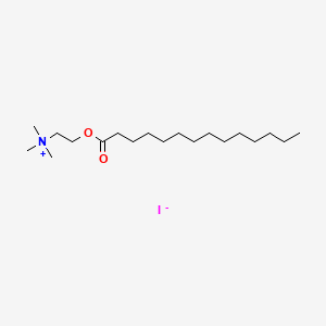 Trimethyl(2-myristoyloxyethyl)ammonium iodide