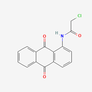 2-chloro-N-(9,10-dioxo-9,10-dihydroanthracen-1-yl)acetamide