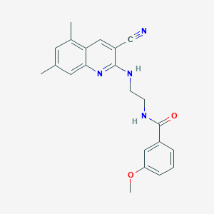 molecular formula C22H22N4O2 B1623416 CoPo 22 CAS No. 606101-83-1