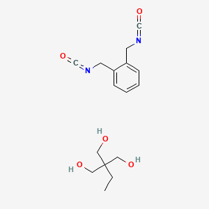 1,3-Propanediol, 2-ethyl-2-(hydroxymethyl)-, polymer with bis(isocyanatomethyl)benzene