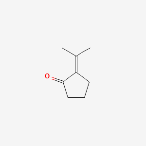 molecular formula C8H12O B1623468 2-Isopropylidenecyclopentanone CAS No. 2758-17-0