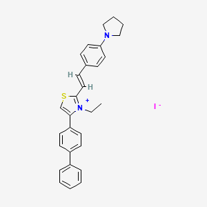 molecular formula C29H29IN2S B1623511 Pretamazium iodide CAS No. 24840-59-3