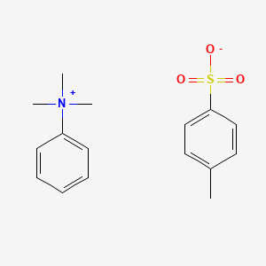 molecular formula C16H21NO3S B1623516 N,N,N-Trimethylanilinium toluene-p-sulphonate CAS No. 51931-01-2
