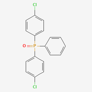 molecular formula C18H13Cl2OP B1623517 Bis(p-chlorophenyl)phenylphosphine oxide CAS No. 54300-33-3