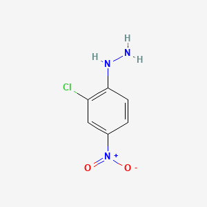molecular formula C6H6ClN3O2 B1623535 (2-Chloro-4-nitrophenyl)hydrazine CAS No. 55950-68-0