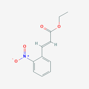 molecular formula C11H11NO4 B1623550 (E)-Ethyl 3-(2-nitrophenyl)acrylate CAS No. 2437-05-0
