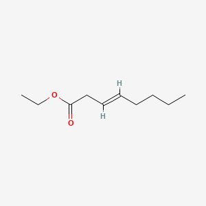 molecular formula C10H18O2 B1623558 Ethyl (E)-oct-3-enoate CAS No. 26553-47-9