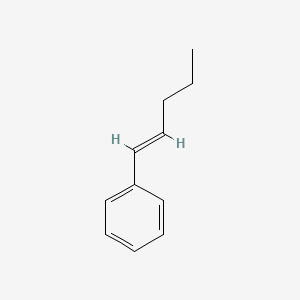 molecular formula C11H14 B1623560 trans-1-Phenyl-1-pentene CAS No. 826-18-6