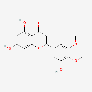 molecular formula C17H14O7 B1623569 Apometzgerin CAS No. 76900-87-3