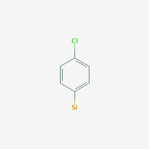 molecular formula C6H4ClSi B1623583 (4-Chlorophenyl)silane CAS No. 3724-36-5