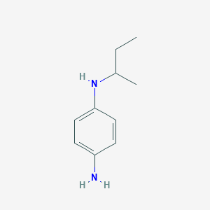 molecular formula C10H16N2 B162360 4-N-丁烷-2-基苯-1,4-二胺 CAS No. 10029-30-8