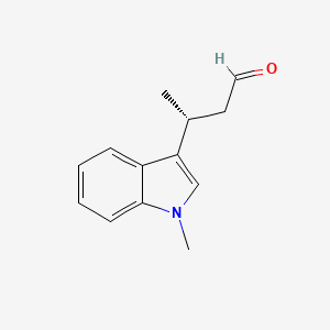 (3R)-(-)-3-(1-Methyl-1H-indol-3-yl)butyraldehyde