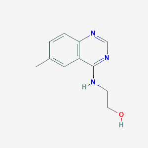 2-[(6-Methyl-4-quinazolinyl)amino]ethanol