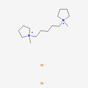 1,1'-(Pentane-1,5-diyl)bis(1-methylpyrrolidinium) dibromide