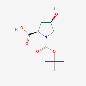 molecular formula C10H17NO5 B162362 N-Boc-cis-4-hydroxy-D-proline CAS No. 135042-12-5