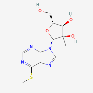 9-(2-C-Methyl-beta-D-ribofuranosyl)-6-(methylsulfanyl)-9H-purine