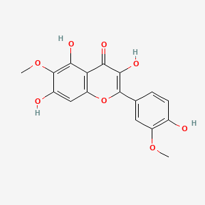 molecular formula C17H14O8 B1623641 Spinacetin CAS No. 3153-83-1