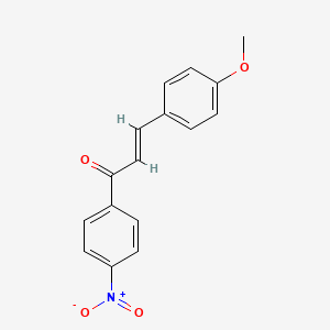 (E)-3-(4-methoxyphenyl)-1-(4-nitrophenyl)prop-2-en-1-one