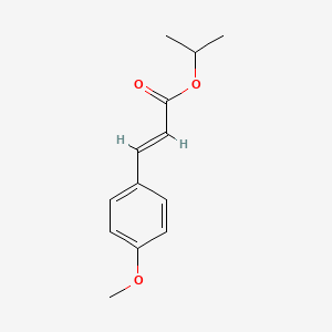 molecular formula C13H16O3 B1623647 Isopropyl p-methoxycinnamate CAS No. 5466-76-2