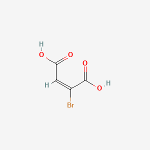 molecular formula C4H3BrO4 B1623648 Bromomaleic acid CAS No. 584-99-6