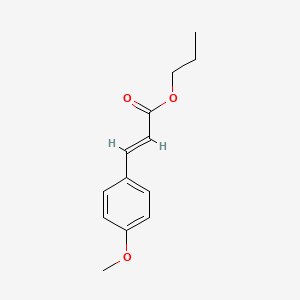 molecular formula C13H16O3 B1623653 Propyl p-methoxycinnamate CAS No. 68141-12-8