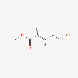 molecular formula C6H9BrO2 B1623656 Methyl (2E)-5-bromopent-2-enoate CAS No. 67810-57-5