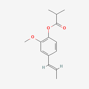 (E)-2-Methoxy-4-prop-1-enylphenyl isobutyrate