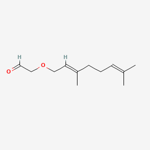 (E)-[(3,7-dimethyl-2,6-octadienyl)oxy]acetaldehyde