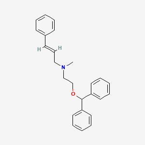 molecular formula C25H27NO B1623675 Cinfenine CAS No. 54141-87-6