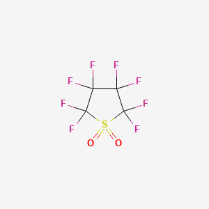 molecular formula C4F8O2S B1623679 Octafluorotetrahydrothiophene 1,1-dioxide CAS No. 42060-64-0