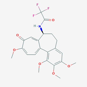 molecular formula C22H22F3NO6 B016237 秋水仙碱，17,17,17-三氟- CAS No. 26195-65-3