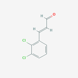 molecular formula C9H6Cl2O B1623722 2,3-Dichlorocinnamaldehyde CAS No. 78444-18-5