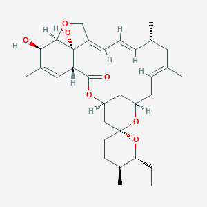 molecular formula C32H46O7 B162373 Milbemycin A4 CAS No. 51596-11-3
