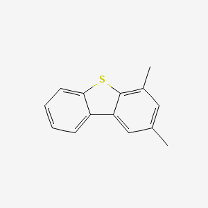 molecular formula C14H12S B1623730 2,4-Dimethyldibenzothiophene CAS No. 31317-18-7