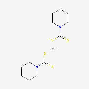 molecular formula C12H20N2PbS4 B1623744 Lead bis(piperidine-1-carbodithioate) CAS No. 41556-46-1