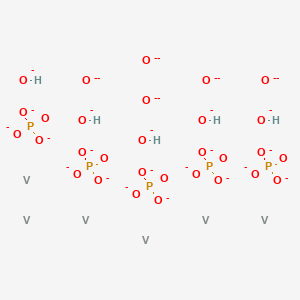molecular formula H5O30P5V6-30 B1623752 Vanadium hydroxide oxide phosphate CAS No. 65232-89-5