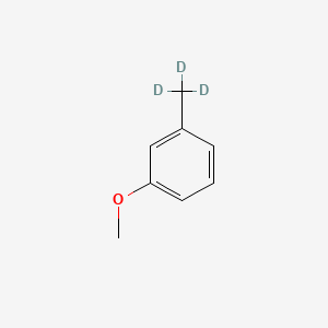 molecular formula C8H10O B1623758 1-甲氧基-3-甲基-d3-苯 CAS No. 20369-34-0
